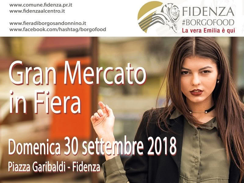 Mercato Fidenza CQM - 30 SETT 2018