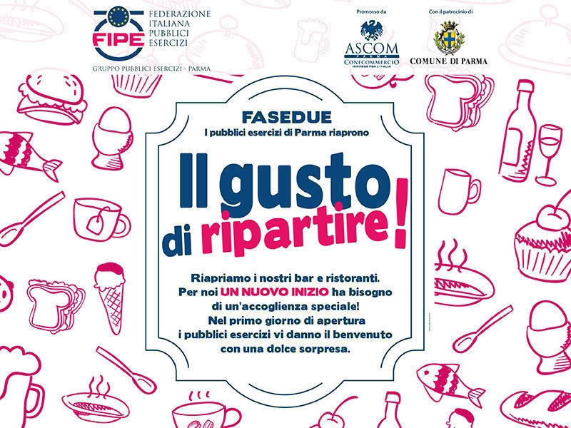 FIPE Parma iniziativa apertura FASE DUE 800x600