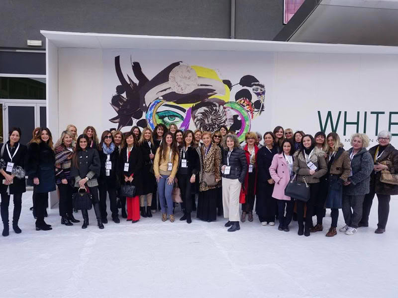 Experience Tour del Terziario Donna Ascom Parma al salone White di Milano