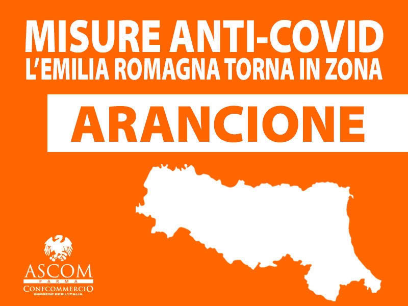 emilia romagna zona arancione