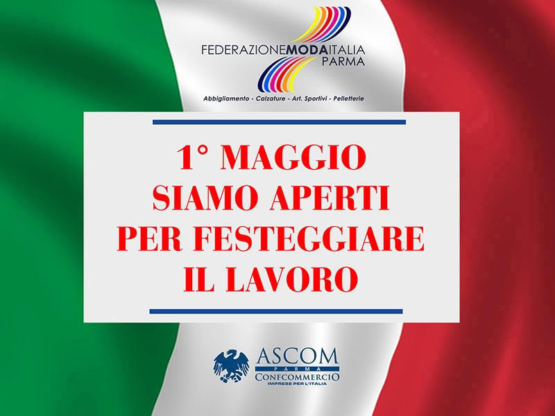 Federmoda apertura primo maggio 2021