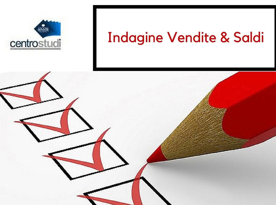 indagine saldi e vendite