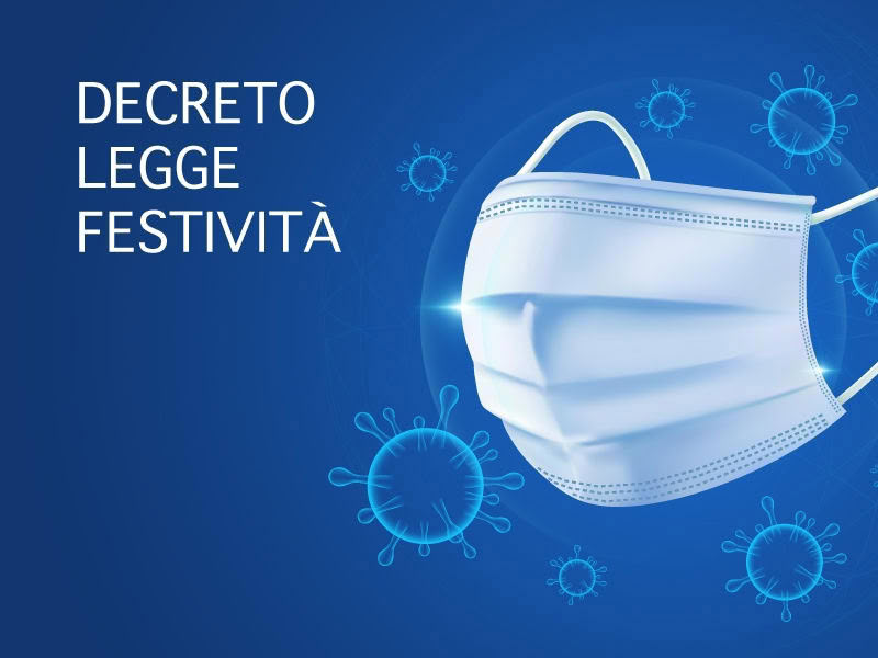 Le novità del Decreto-legge “festività”
