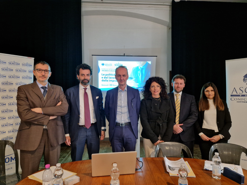 Il Gruppo Ascom sui territori: incontro tecnico di Seacom a Borgotaro con gli imprenditori della Valtaro e della Valceno