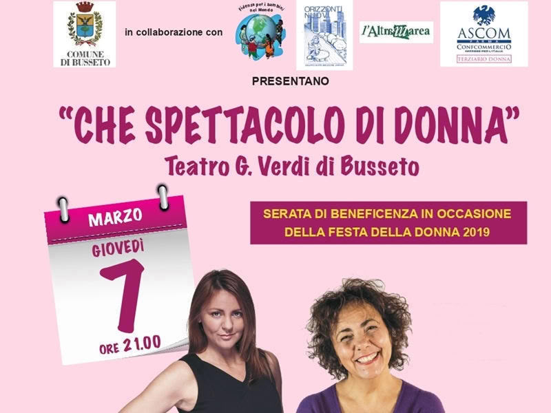 News spettacolo donne Busseto 2019