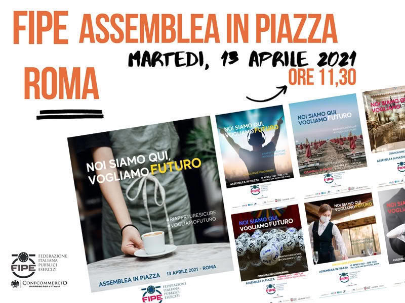 ASSEMBLEA STRAORDINARIA IN PIAZZA PER FIPE-CONFCOMMERCIO
