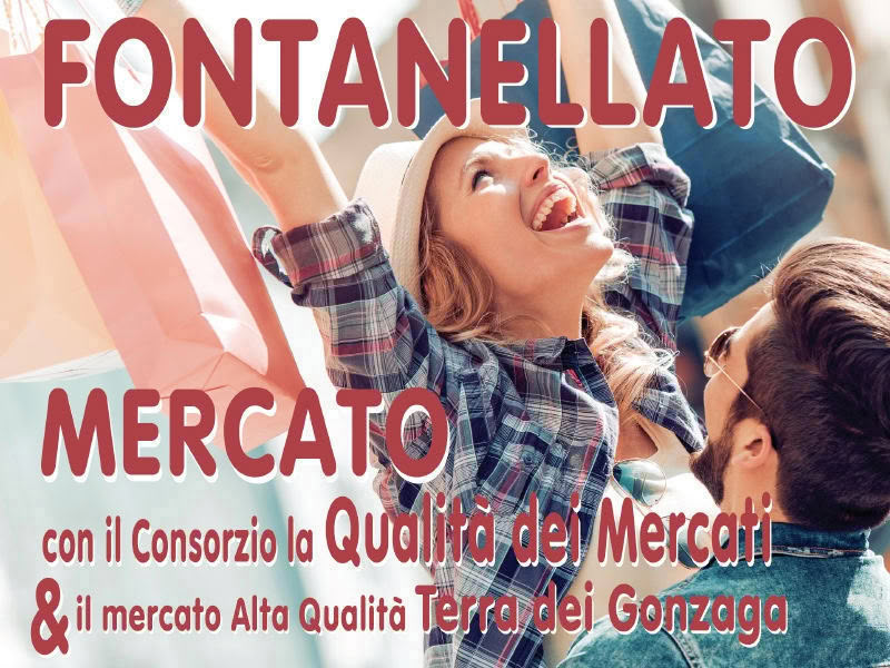 mercato fontanellato 25 aprile 2018