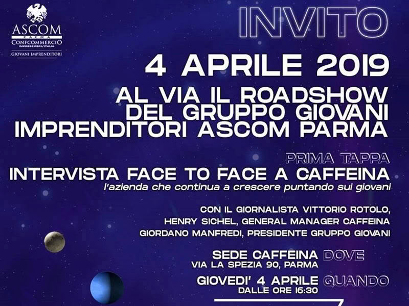 Invito incontro Giovani Caffeina 04-04-19