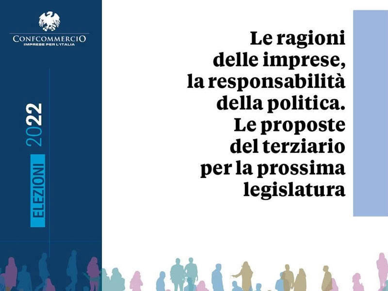 elezioni le proposte di confcommercio