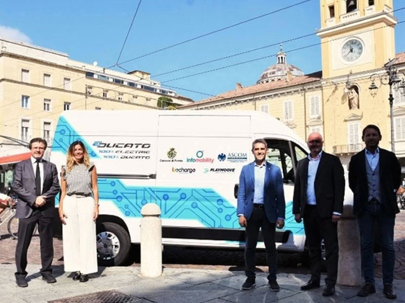 e-ducato mobilità in centro storico
