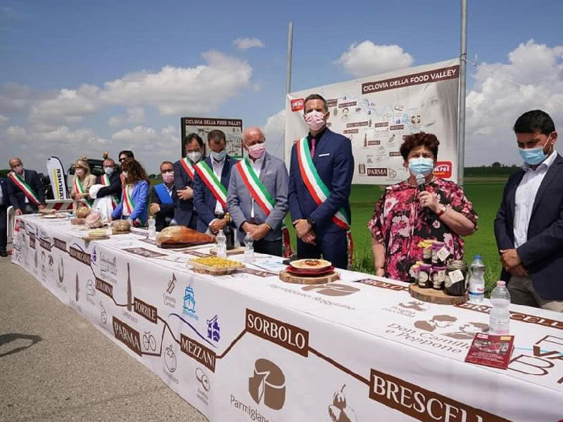 Inaugurata la Ciclovia della Food Valley