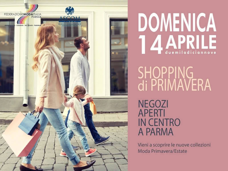 Federmoda - shopping di primavera 14-04-19