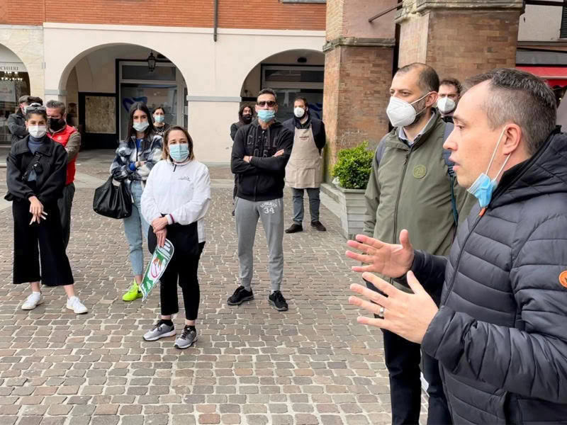 Fipe manifestazione a Fidenza