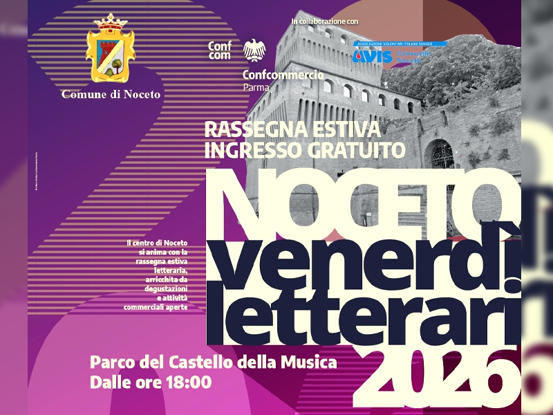 noceto venerdì letterari 2026