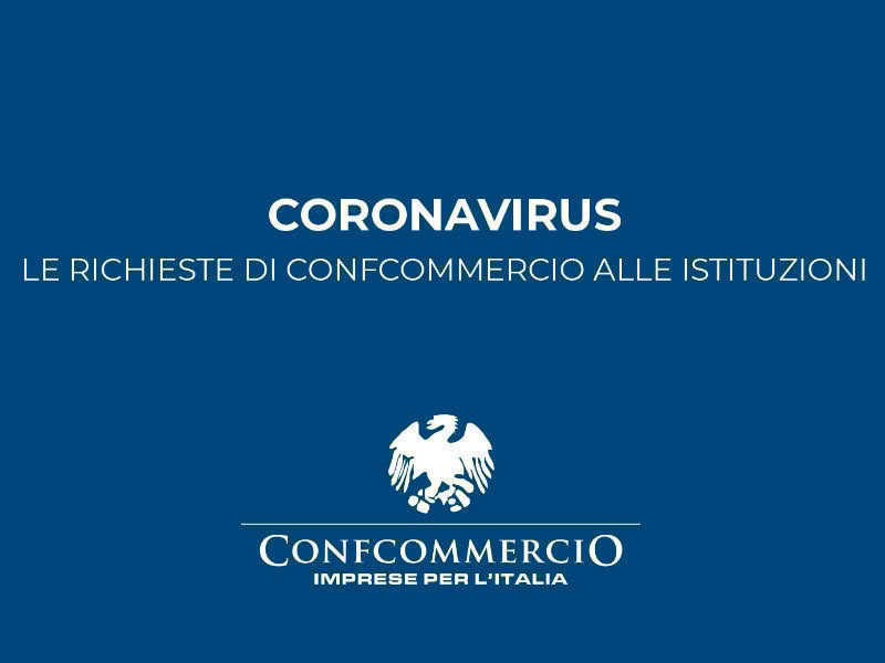 coronavirus richieste confcommercio 800x600