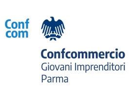 LOGO GIOVANI CONFCOMMERCIO PARMA 2026