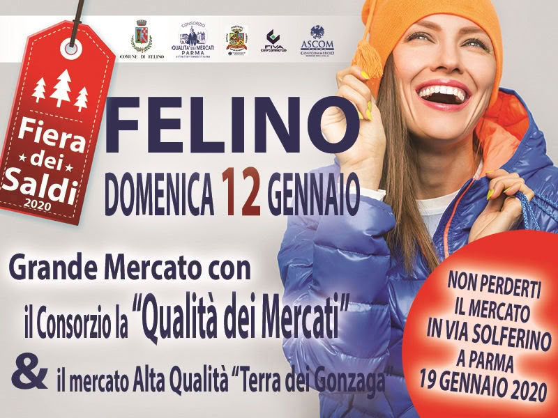 CQM - mercato a Felino 12-01-2020